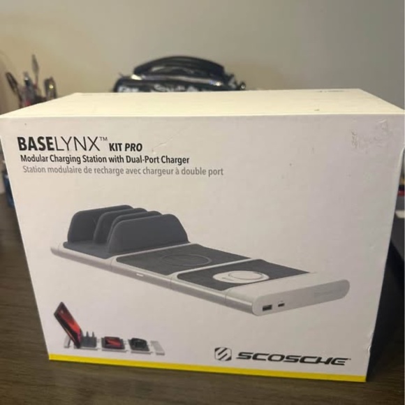 Modular charging station for iPhone, iPad, apple watch with dual port - Picture 2 of 5